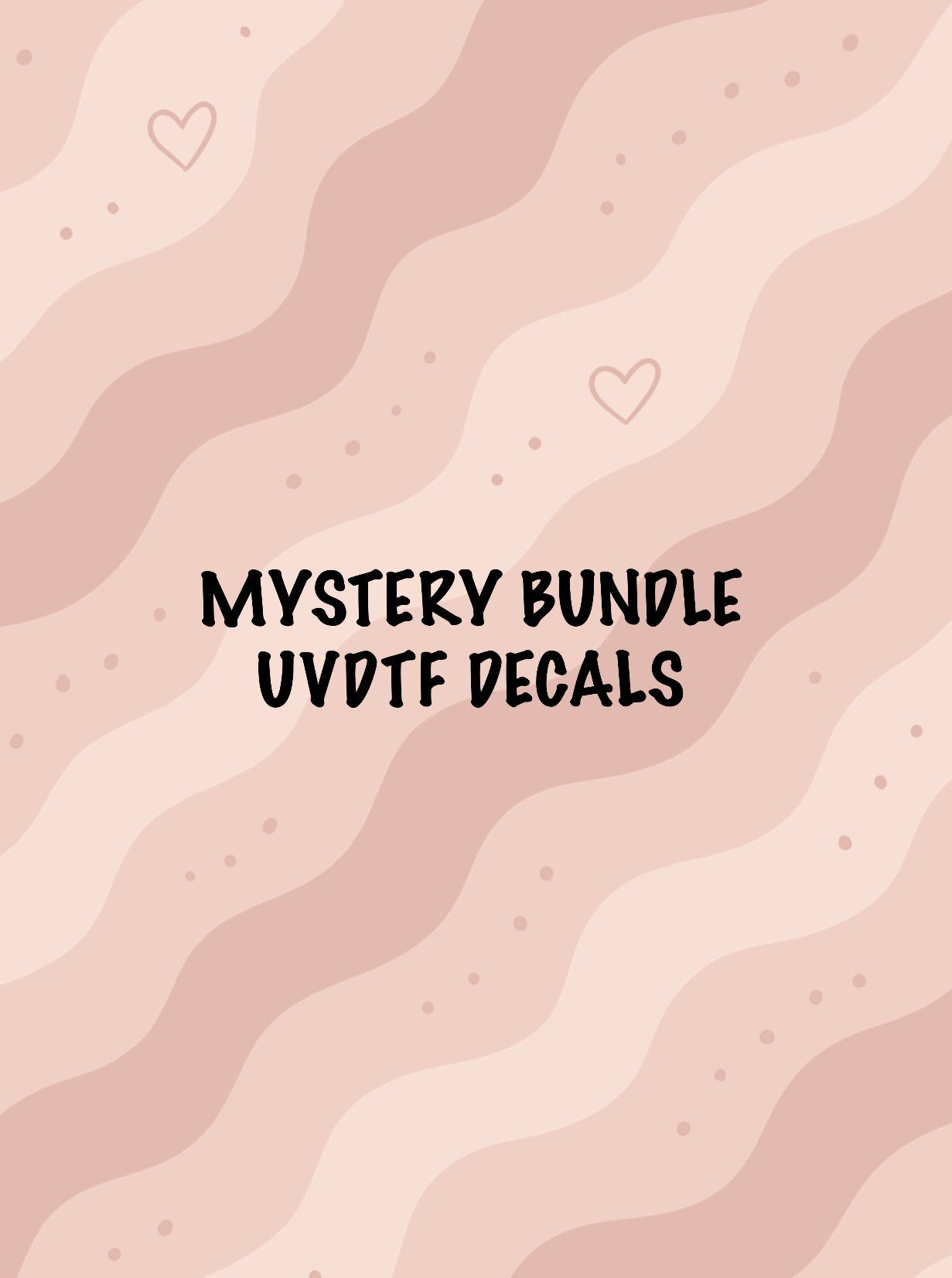 Mystery Bundle UVDTF Wraps