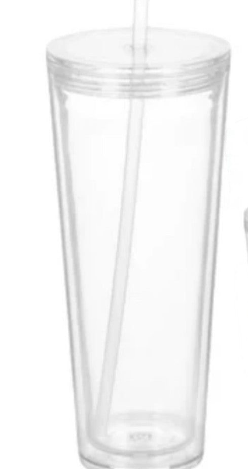 24oz Acrylic SnowGlobe (TwistLid)