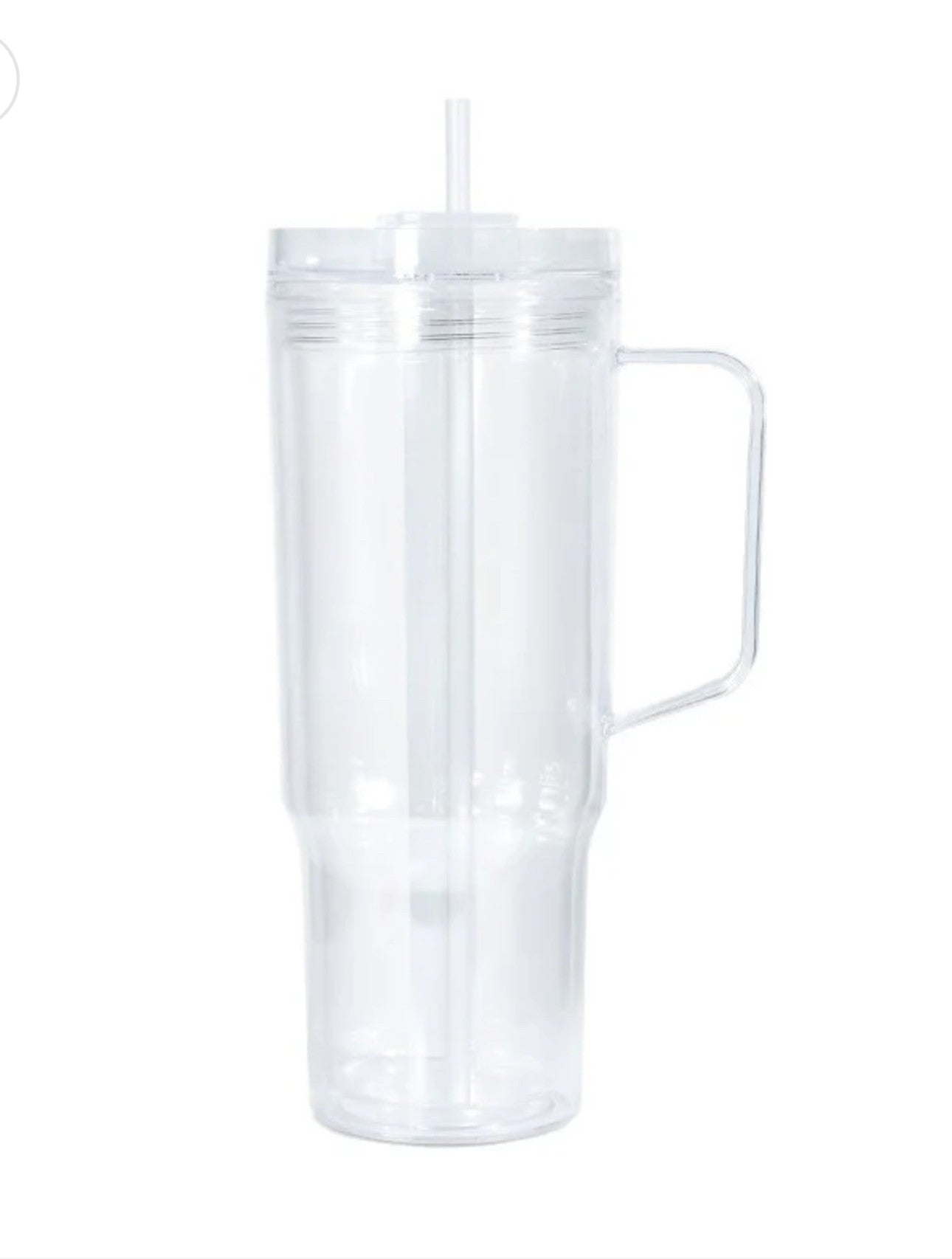 40oz Acrylic SnowGlobe (Handle)