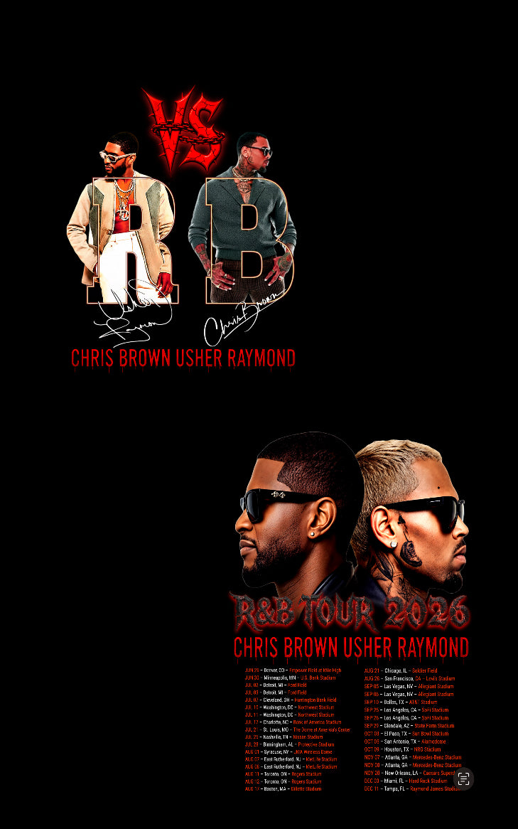 🎤 R&B TOUR 2026 * USHER & CHRIS BROWN * 🎤